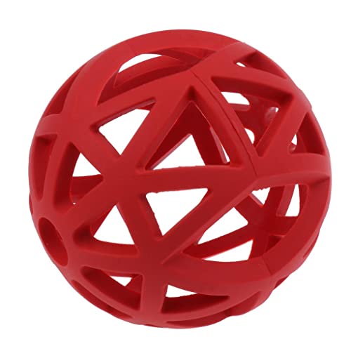 Harilla Ball, Interaktives Ballspielzeug für Kleine bis Große Hunde, Rot - S von Harilla