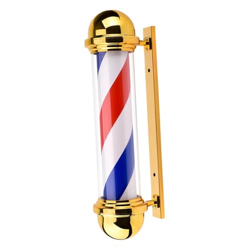 Harilla Barber Pole Light Barber Shop Pole LED Traditionelle Wandlampe Klassische Wandhalterung für den Innenbereich des Haushaltshotels Friseursalons von Harilla