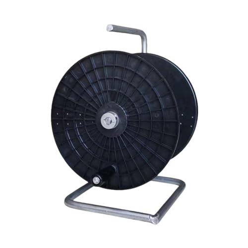Harilla Draht Rolle Power Heavy Duty Tragbare Lagerung Rolle Wickler für Werkstatt Hof Yacht Garten, S von Harilla