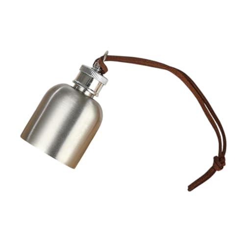 Harilla Flachmann, Weinflasche, 30 ml, vielseitig einsetzbar, auslaufsicher, mit Deckel, Schnapsflasche, Trinkflasche für Reisen, Rucksackreisen, 3.7x4cm Harilla Flachmann, Weinflasche, 30 ml, vielseitig einsetzbar, auslaufsicher, mit Deckel, Schnapsflasche, Trinkflasche für Reisen, Rucksackreisen, 3.7x4cm von Harilla