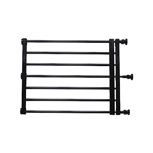Harilla Haustierzaun, Erweiterbarer Torschutz, Tragbare Barriere, Einziehbares Hundetor, Welpenzauntor für Garten, Terrasse, Flur, Kleine Und Mittelgroße Haus, 39 bis 60 cm x 42 cm. Schwarz Harilla Haustierzaun, Erweiterbarer Torschutz, Tragbare Barriere, Einziehbares Hundetor, Welpenzauntor für Garten, Terrasse, Flur, Kleine Und Mittelgroße Haus, 39 bis 60 cm x 42 cm. Schwarz von Harilla
