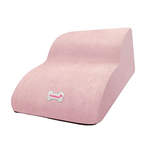 Harilla Hundetreppe für Kleine Hunde, Schaumstoff Haustiertreppe, Hundestufen Treppenrampe für Hohes Bett, Couch Und Sofa, Haustiertreppe, Rosa Harilla Hundetreppe für Kleine Hunde, Schaumstoff Haustiertreppe, Hundestufen Treppenrampe für Hohes Bett, Couch Und Sofa, Haustiertreppe, Rosa von Harilla