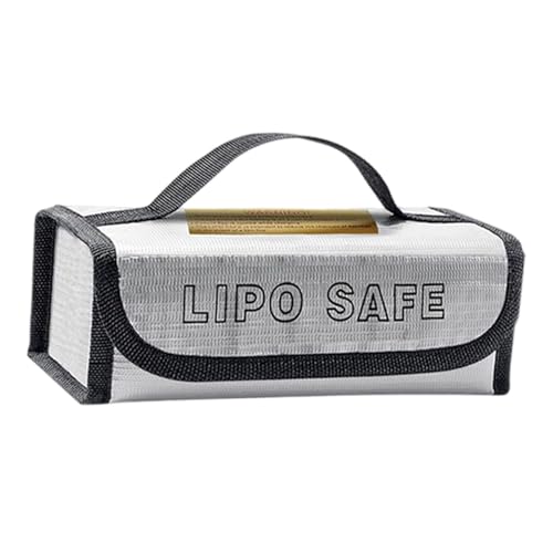 Harilla Lipo-Batterie-Sicherheitstasche, explosionsgeschützt, für den Transport tragbarer kleiner Schutz für Powerbank, Lithium-Batterieschutz, feuerfest, Style A Harilla Lipo-Batterie-Sicherheitstasche, explosionsgeschützt, für den Transport tragbarer kleiner Schutz für Powerbank, Lithium-Batterieschutz, feuerfest, Style A von Harilla