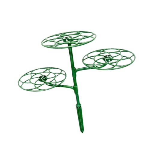 Harilla Pflanzenstützpfahl, Sonnenblumen-Kletterstammstütze, 3-lagiges multifunktionales Spalier, Bonsai-Kletterrankengestell für Pfingstrosen und, S Harilla Pflanzenstützpfahl, Sonnenblumen-Kletterstammstütze, 3-lagiges multifunktionales Spalier, Bonsai-Kletterrankengestell für Pfingstrosen und, S von Harilla