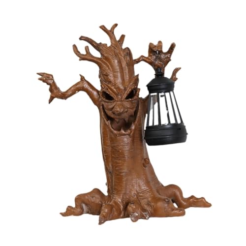 Harilla Solar-Gartenbaumstatue, Lichtskulptur, Ornament, kompakte solarbetriebene Licht-Gartenlaterne für den Außenbereich im Innenhof Harilla Solar-Gartenbaumstatue, Lichtskulptur, Ornament, kompakte solarbetriebene Licht-Gartenlaterne für den Außenbereich im Innenhof von Harilla
