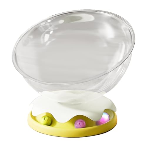 Harilla Space Capsule Katzenbett Hängematte Transparent Stabile Katzenmöbel Universelles transparentes Katzenhaus Schlafnest für Katzen Kätzchen, Durchmesser 37 cm Harilla Space Capsule Katzenbett Hängematte Transparent Stabile Katzenmöbel Universelles transparentes Katzenhaus Schlafnest für Katzen Kätzchen, Durchmesser 37 cm von Harilla