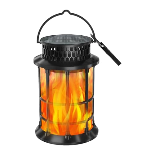 Harilla Tanzende Flamme Solarlaterne Landschaftslampe Außenleuchte Romantische Hof Outdoor Tragbare LED-Gartenlampe Solarbetriebenes Licht Harilla Tanzende Flamme Solarlaterne Landschaftslampe Außenleuchte Romantische Hof Outdoor Tragbare LED-Gartenlampe Solarbetriebenes Licht von Harilla