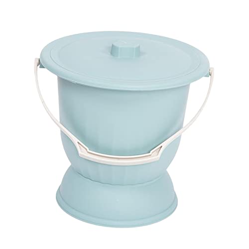 Harilla Topf Spucknapf Urinal mit Deckel Verdickter Haushaltsnachttopf Töpfchen Eimer für Kinder Frau Schlafzimmer Indoor Home, Blau 6.5 L Harilla Topf Spucknapf Urinal mit Deckel Verdickter Haushaltsnachttopf Töpfchen Eimer für Kinder Frau Schlafzimmer Indoor Home, Blau 6.5 L von Harilla