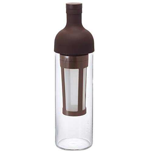 Hario "Filter in Coffee Bottle" Kaffeebereiter für Coldbrew / kaltgebrühten Kaffee (dunkelbraun), 650 ml von HARIO