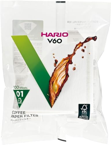 Hario Hario VCF-01-100W Kaffee filter , Weiß von HARIO