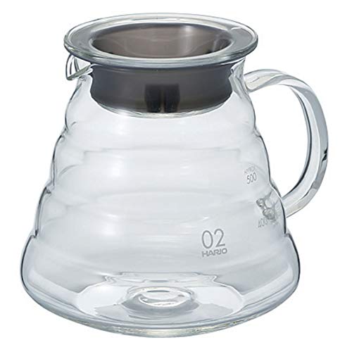 Hario Kaffeekanne, Glas, transparent, 02, 600ml von HARIO