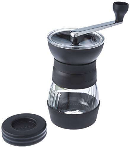 Hario MMCS-2B Skerton Pro Kaffeemühle, Glas, Schwarz von HARIO