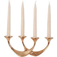 Kerzenständer Aus Bronze Für Stabkerzen, Harjes Art.-Nr. 2673 von HarjesMetallkunst