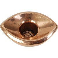 Schiffchen Kerzenständer Aus Bronze Für Stabkerzen, Harjes Art.-Nr. 2713 von HarjesMetallkunst