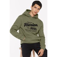 Harlem Soul Kapuzensweatshirt mit Frottee Lettern Harlem Soul Kapuzensweatshirt mit Frottee Lettern von Harlem Soul