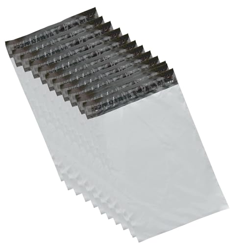 Harmadon Plastic Versandtaschen Warensendung - Versandtüten für Kleidung 100 Stücke - Versandbeutel 190x250mm - Folien Versandtasche Selbstklebend - Folienversandtaschen 50 µm - Weiß Harmadon Plastic Versandtaschen Warensendung - Versandtüten für Kleidung 100 Stücke - Versandbeutel 190x250mm - Folien Versandtasche Selbstklebend - Folienversandtaschen 50 µm - Weiß von Harmadon