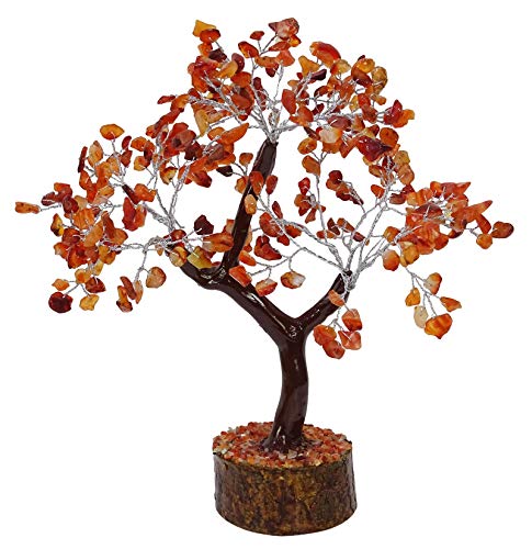 Harmonize Karneol Edelstein Bonsai Baum Spirituelle Feng Shui Vastu Tischdekoration von Harmonize