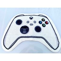 Video Game Controller Tufting Teppich, Gamer Decor Ornament Geek Geschenk, Matte, Videospiel Geschenk von HarmonsWorkshop