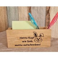 Lustiger Stiftehalter Büro Geschenk Notizzettel Halter Holz Kollegin Spruch Deko Schreibtisch Organizer Lustiger Stiftehalter Büro Geschenk Notizzettel Halter Holz Kollegin Spruch Deko Schreibtisch Organizer von HarmonyHandmadeWaren