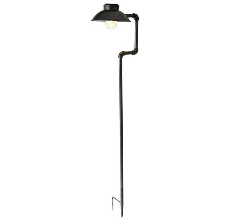 Harms Import Gartenleuchte, LED-Leuchtmittel fest verbaut, LED Solar Außen Lampe Garten Weg Beleuchtung Erdspieß Steck von Harms Import