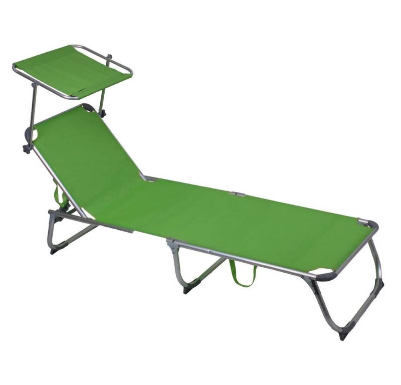 Harms Import Gartenstuhl, Sonnen Liege ALU klappbar Blende Garten Strand Stuhl Außen Harms Import Gartenstuhl, Sonnen Liege ALU klappbar Blende Garten Strand Stuhl Außen von Harms Import