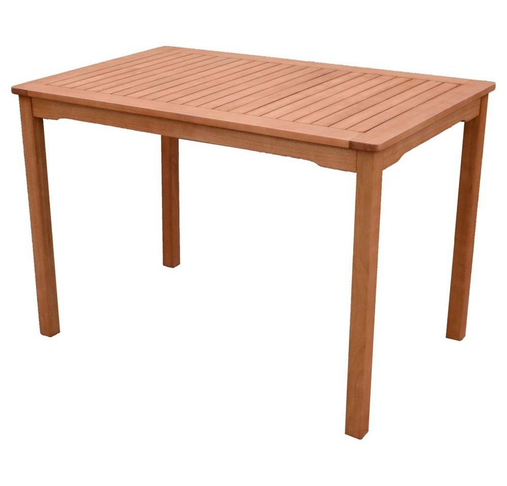 Harms Import Gartentisch, Tisch Gartentisch Braun Eukalyptus FSC 100 % L 110 cm Garten Veranda Harms Import Gartentisch, Tisch Gartentisch Braun Eukalyptus FSC 100 % L 110 cm Garten Veranda von Harms Import