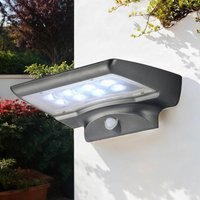 LED Solarleuchte mit Bewegungsmelder IP44 Wand TSUNADE LED Solarleuchte mit Bewegungsmelder IP44 Wand TSUNADE von BTR