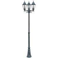 Rustikaler Kandelaber Schwarz Grün antik 220cm MIGDAL Rustikaler Kandelaber Schwarz Grün antik 220cm MIGDAL von BTR