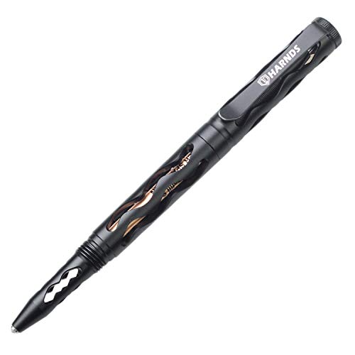 Harnds Brook MT1801 Tactical Pen Selbstverteidigungswerkzeug, Schwarz von Harnds