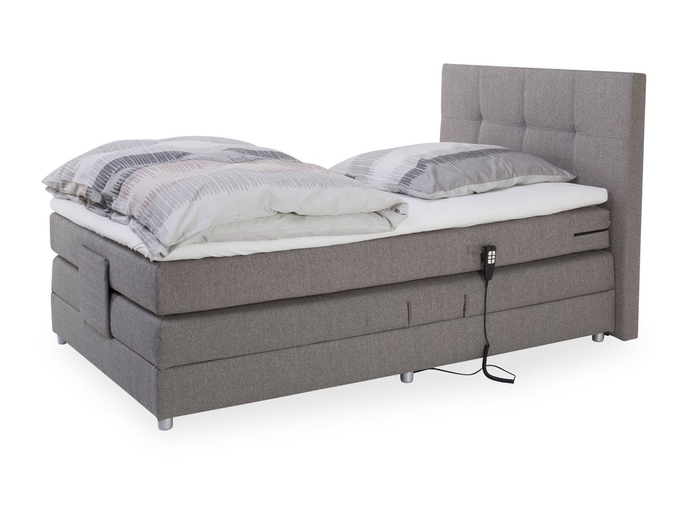 HARPER Boxspringbett Boxspringbett HARPER BORBA LF 120x200 cm Box-Spring-Bett Doppelbett von Harper