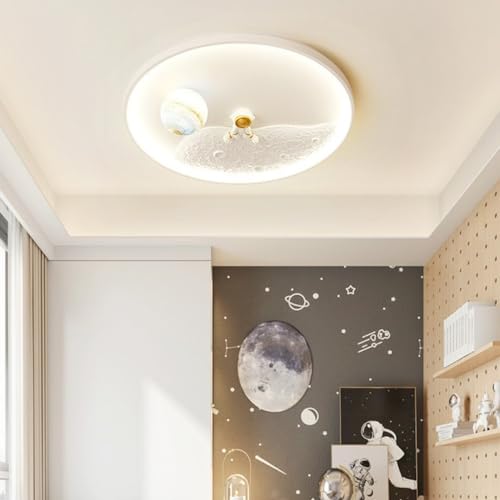 Harpochten Deckenleuchte Led Kinderzimmerlampe Dimmen Mit Fernbedienung Deckenlampe Kreative Mond Oberfläche Astronaut Design Jungen Und Mädchen Babyzimmer Schlafzimmer Wohnzimmer Kronleuchter Harpochten Deckenleuchte Led Kinderzimmerlampe Dimmen Mit Fernbedienung Deckenlampe Kreative Mond Oberfläche Astronaut Design Jungen Und Mädchen Babyzimmer Schlafzimmer Wohnzimmer Kronleuchter von Harpochten