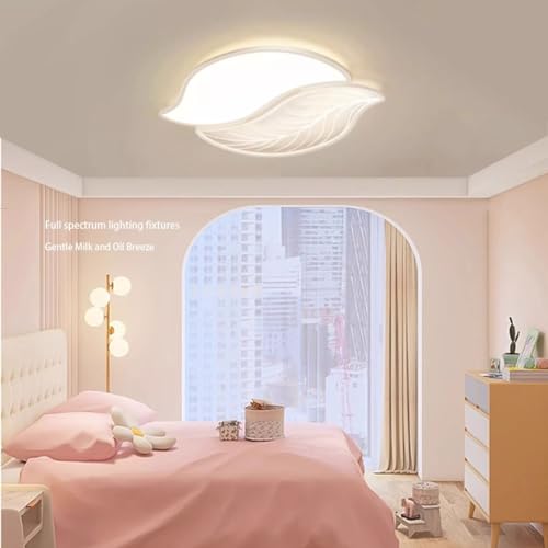 Harpochten LED Deckenleuchte Kreative Kinderzimmerlampe Dimmbar Mit Fernbedienung Mädchen Junge Schlafzimmer Kinder Deckenlampe Babyzimmer Jugendzimmer Kinderzimmer Esszimmer Deckenbeleuchtung(Color:W von Harpochten
