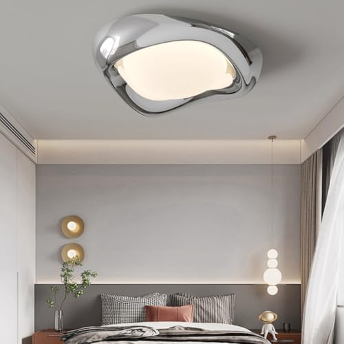 LED Deckenleuchte Dimmbar Wohnzimmerlampe Mit Fernbedienung 300K-6000K Kronleuchter Metall Design Lichtfarbe Helligkeit Farbwechsel Schlafzimmerlampe Restaurant Kinderzimmer Dekoration Deckenlampe von Harpochten