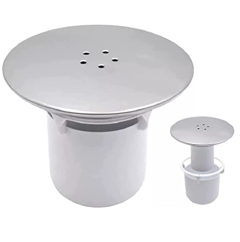 Duschablauf-Stöpsel, 90 mm / 115 mm, leicht zu installieren, Ersatz, Chrom-Finish, Siphon, Schnellfluss, Duschablauf von Harrington Marley