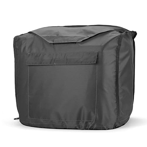 Koffer-Stil Generator Aufbewahrungsabdeckung passend für die meisten Honda Anzug-Modelle 420D Polyestergewebe schwarz von Harrington Marley