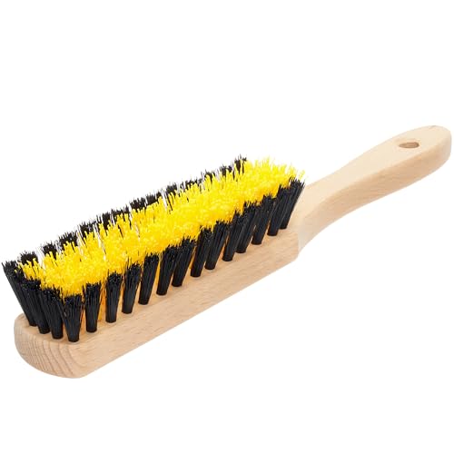 Teppichreinigungsbürste, Scheuerbürste mit Griff für Fußmatten, Teppichbürste, robuste Teppichreinigungsbürste, Nylon-Polsterbürste für Innen- und Außenbereich, steife Borsten, Autoteppichbürste, Gelb Teppichreinigungsbürste, Scheuerbürste mit Griff für Fußmatten, Teppichbürste, robuste Teppichreinigungsbürste, Nylon-Polsterbürste für Innen- und Außenbereich, steife Borsten, Autoteppichbürste, Gelb von Harrison Greys