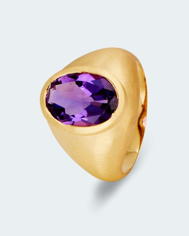 Ring mit Amethyst von Harry Ivens