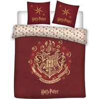 Harry Potter - Bettwäsche-Set Decke & Kissenbezug 200x200 + 63x63 cm aus Microfaser von Harry Potter