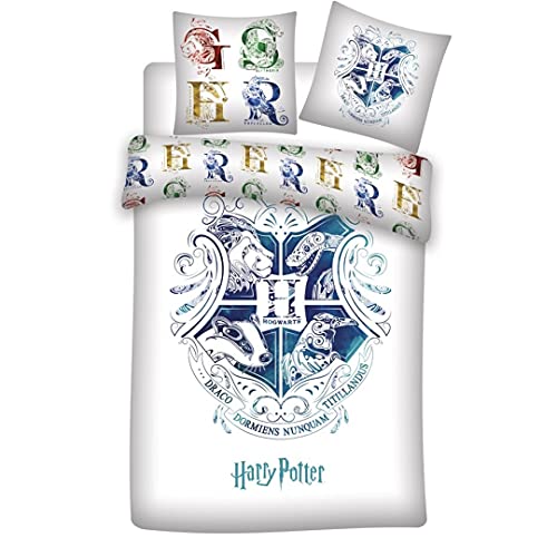 BrandMac Bed Linen – Erwachsenengröße 140 x 200 cm – Harry Potter (1000494) von Harry Potter