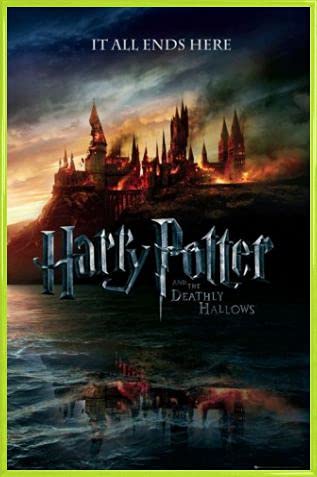 Harry Potter Poster Plakat | Bild und Kunststoff-Rahmen - 7, Und Die Heiligtümer des Todes, Teaser (91 x 61cm) von Harry Potter