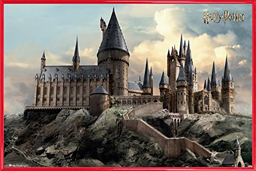 Harry Potter Poster Plakat | Bild und Kunststoff-Rahmen - Hogwarts Day (91 x 61cm) von Harry Potter