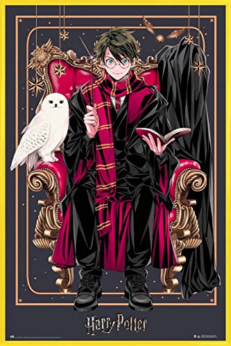 Harry Potter Poster Plakat | Bild und Kunststoff-Rahmen - Wizard Dynasty (91 x 61cm) von Harry Potter