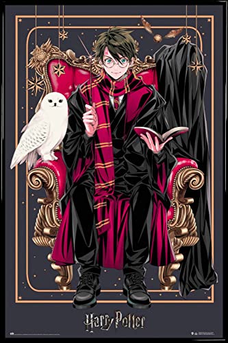 Harry Potter Poster Plakat | Bild und Kunststoff-Rahmen - Wizard Dynasty (91 x 61cm) von Harry Potter