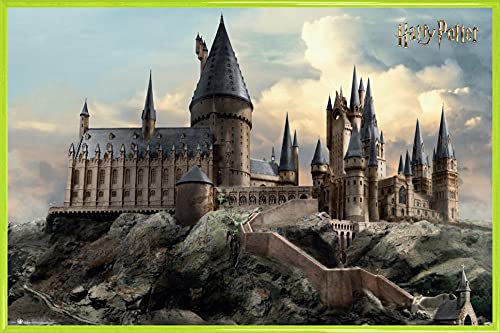 Harry Potter Poster Plakat | Bild und Kunststoff-Rahmen - Hogwarts Day (91 x 61cm) von Harry Potter