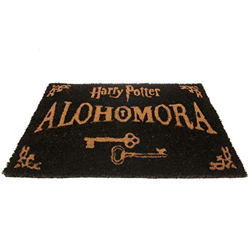 Harry Potter Alohomora Fußmatte (Einheitsgröße) (Schwarz) von Harry Potter