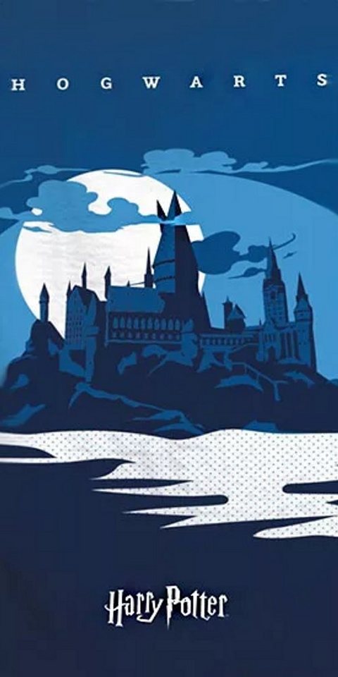 Harry Potter Badetuch Strandtuch Schloss HOGWARTS Unisex Handtuch Duschtuch 70x140cm von Harry Potter