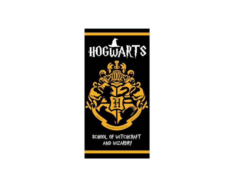 Harry Potter Badetücher Harry Potter Badetuch 70x140cm – Hogwarts Fast Dry, 100% Polyester (1-St) von Harry Potter