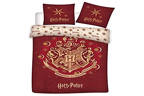 Harry Potter Bettbezug, Mehrfarbig, 140 x 200 cm von Harry Potter