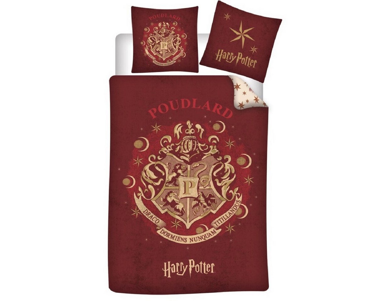 Harry Potter Bettwäsche - Set – 1x Deckenbezug 140x200 & 1x Kissenbezug 65x65 cm für Kinder, Baumwolle, 2 teilig, perfekt für Nächte, ideal für Kinderzimmer Harry Potter Bettwäsche - Set – 1x Deckenbezug 140x200 & 1x Kissenbezug 65x65 cm für Kinder, Baumwolle, 2 teilig, perfekt für Nächte, ideal für Kinderzimmer von Harry Potter
