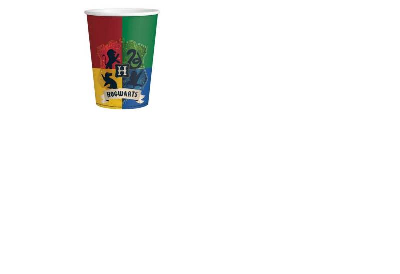 Harry Potter Einwegbecher HARRY POTTER HÄUSER PARTYBECHER BECHER 8 von Harry Potter